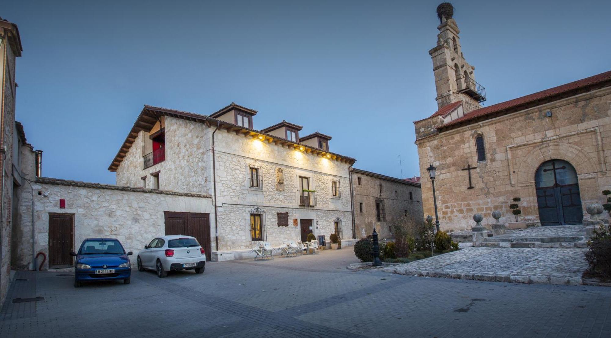 Santa Cruz de la Salceda Hotel Rural Restaurante Las Baronas מראה חיצוני תמונה